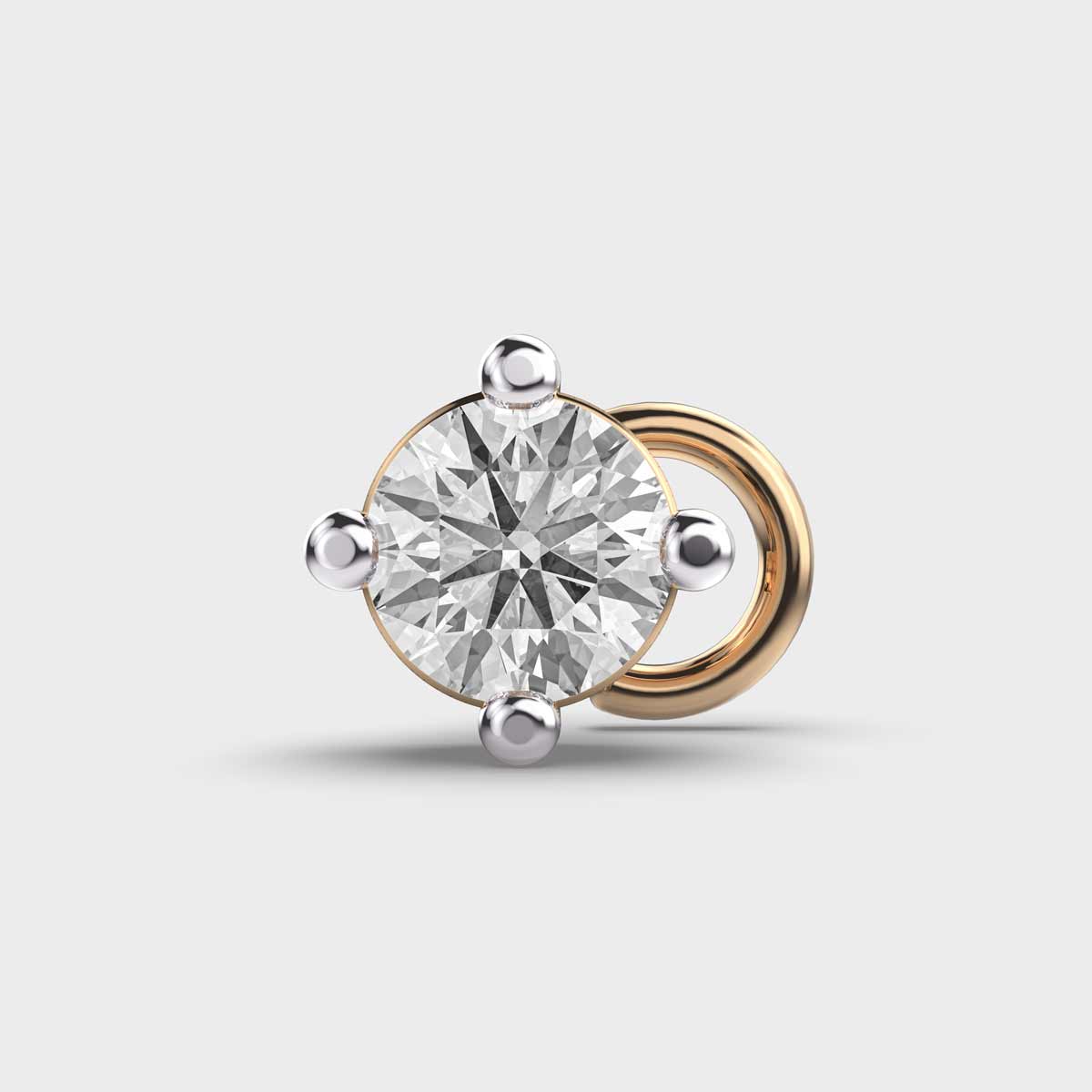 Dot Diamond Nosepin For Everyday