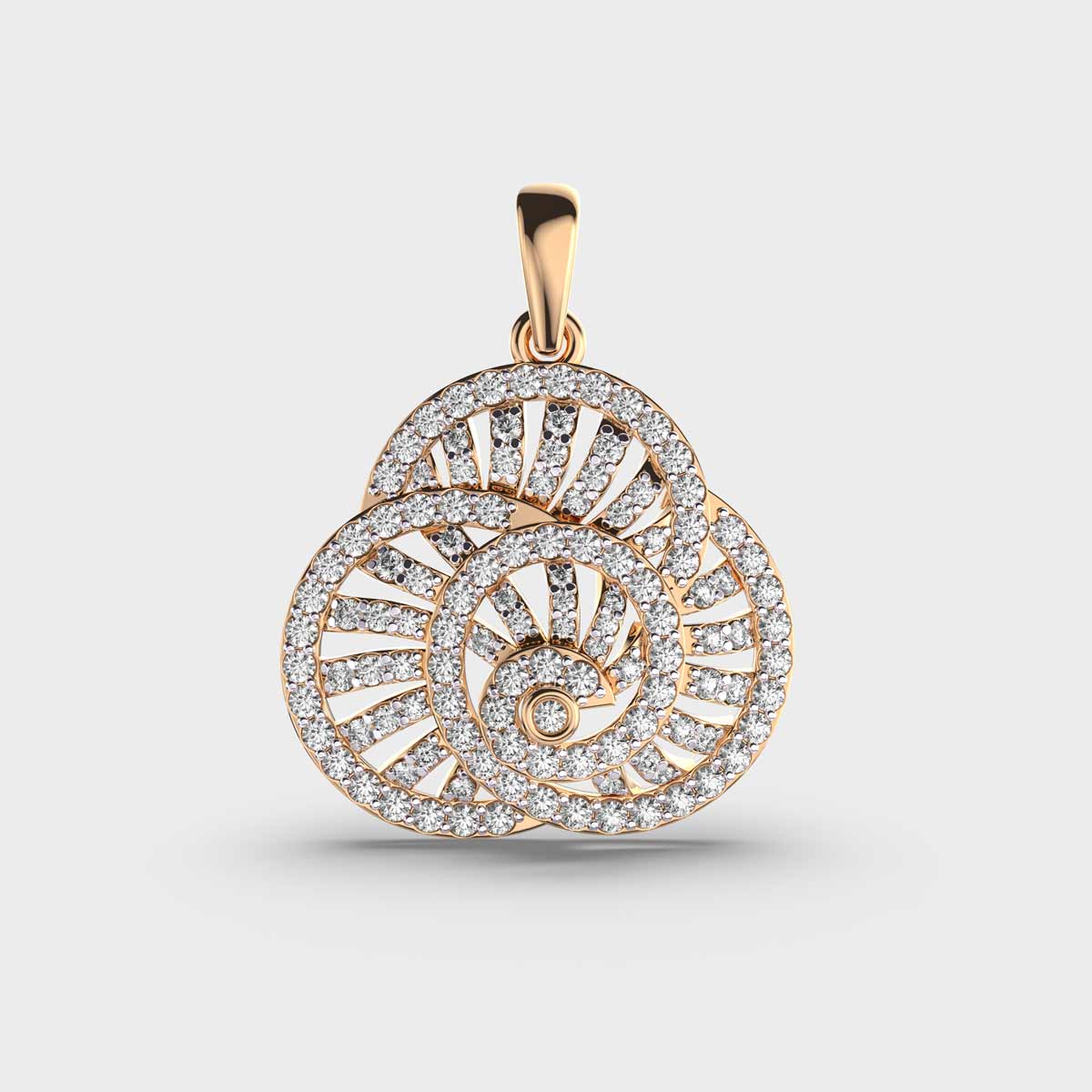 Evergreen Sparkle Diamond Pendant (Without Chain)
