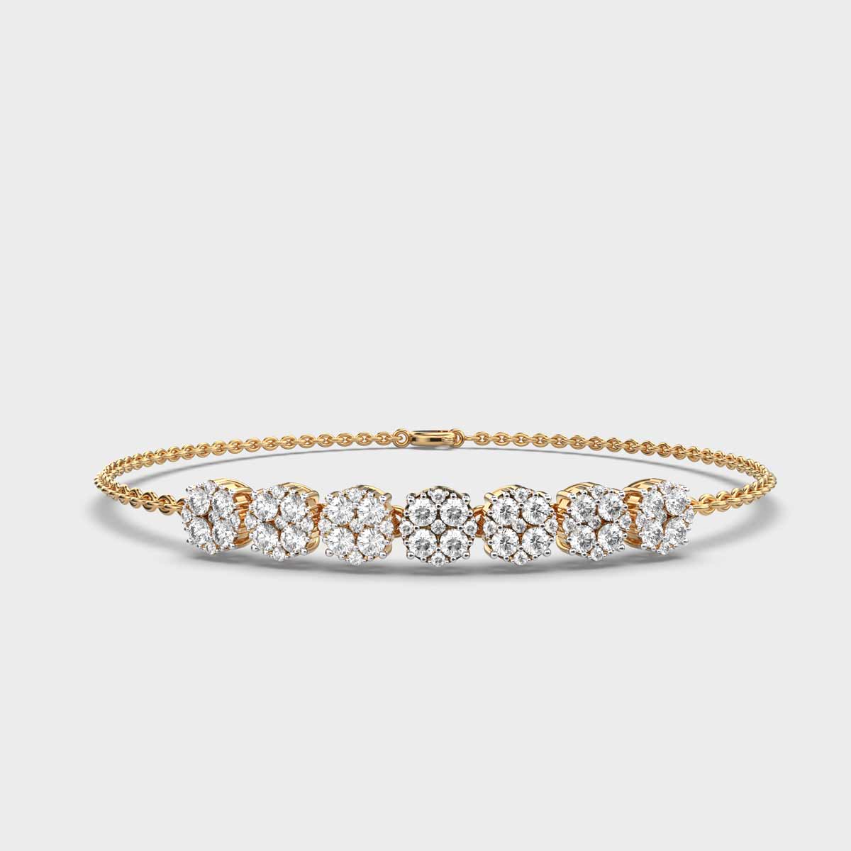 Quad Squad Diamond Bracelet