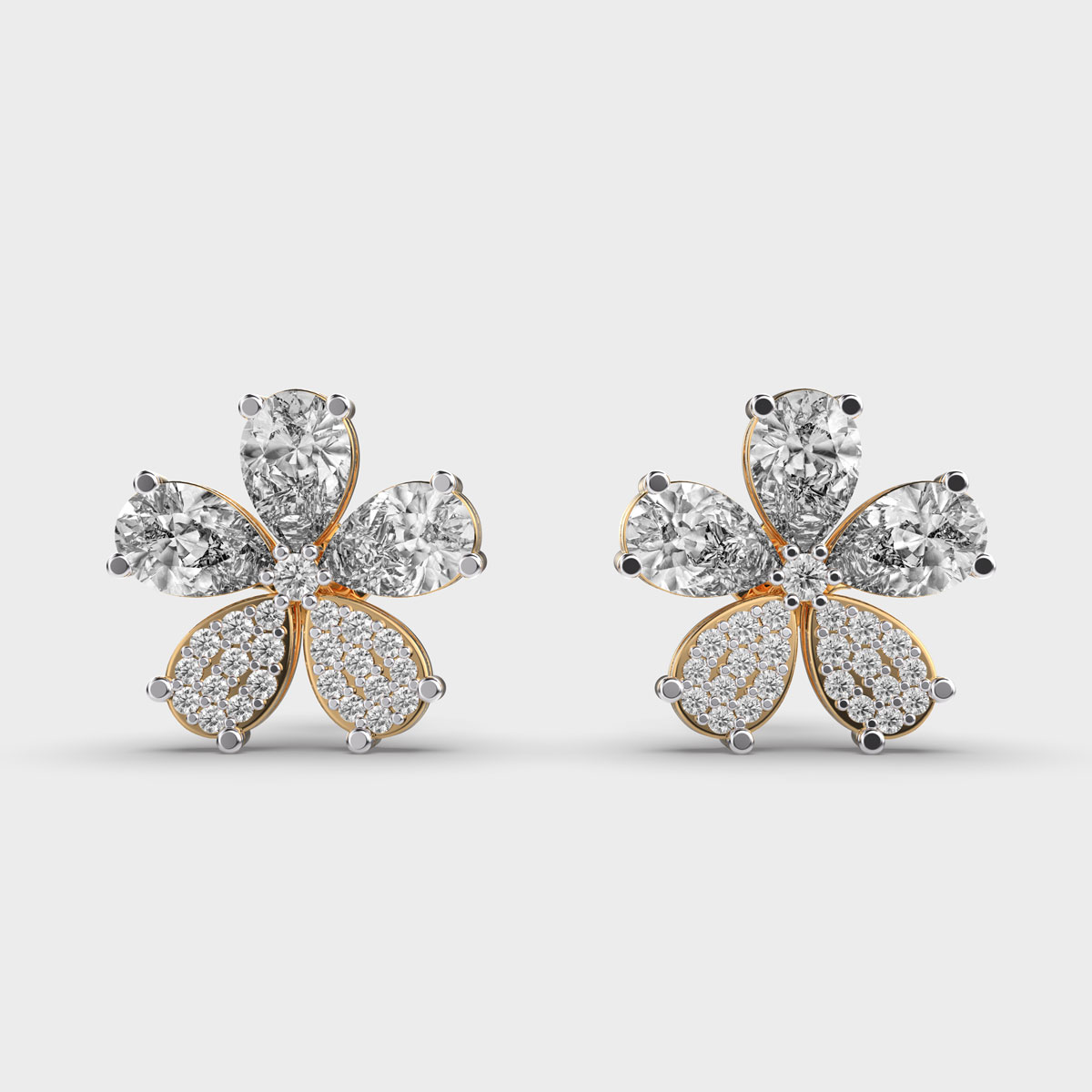 Pocket Full Of Posies Diamond Earrings