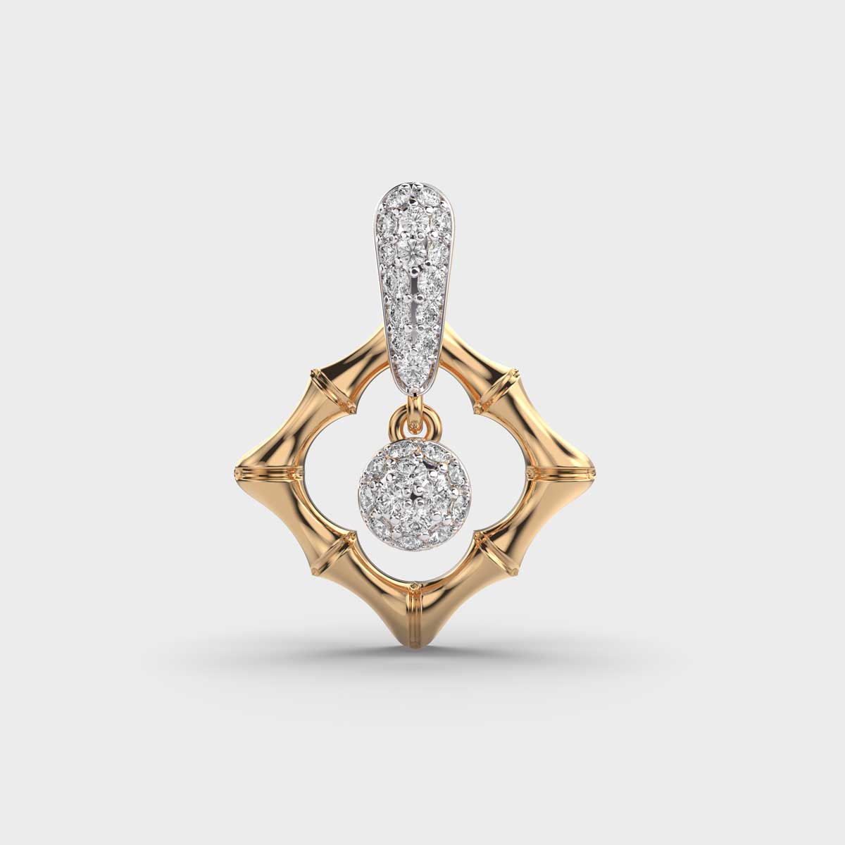 Sky Cloudcrest Diamond Pendant (Without Chain)
