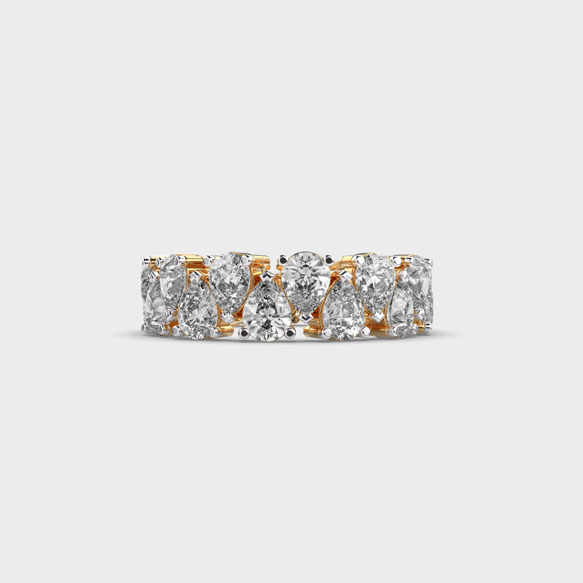 Cluster of Fable Band Diamond Ring