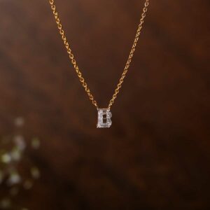 Jewelbox Signature Cut Pendant - B (Without Chain)