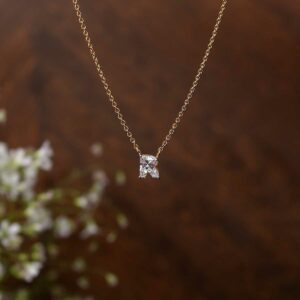 Jewelbox Signature Cut Pendant - R (Without Chain)