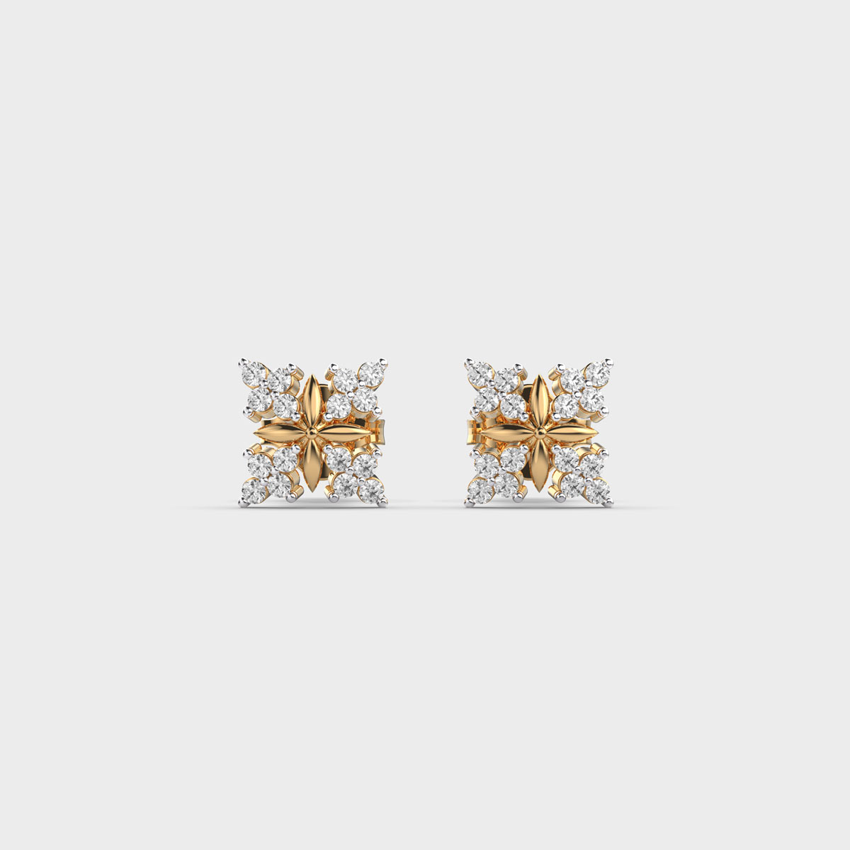 Gothic Heights Diamond Ear Studs