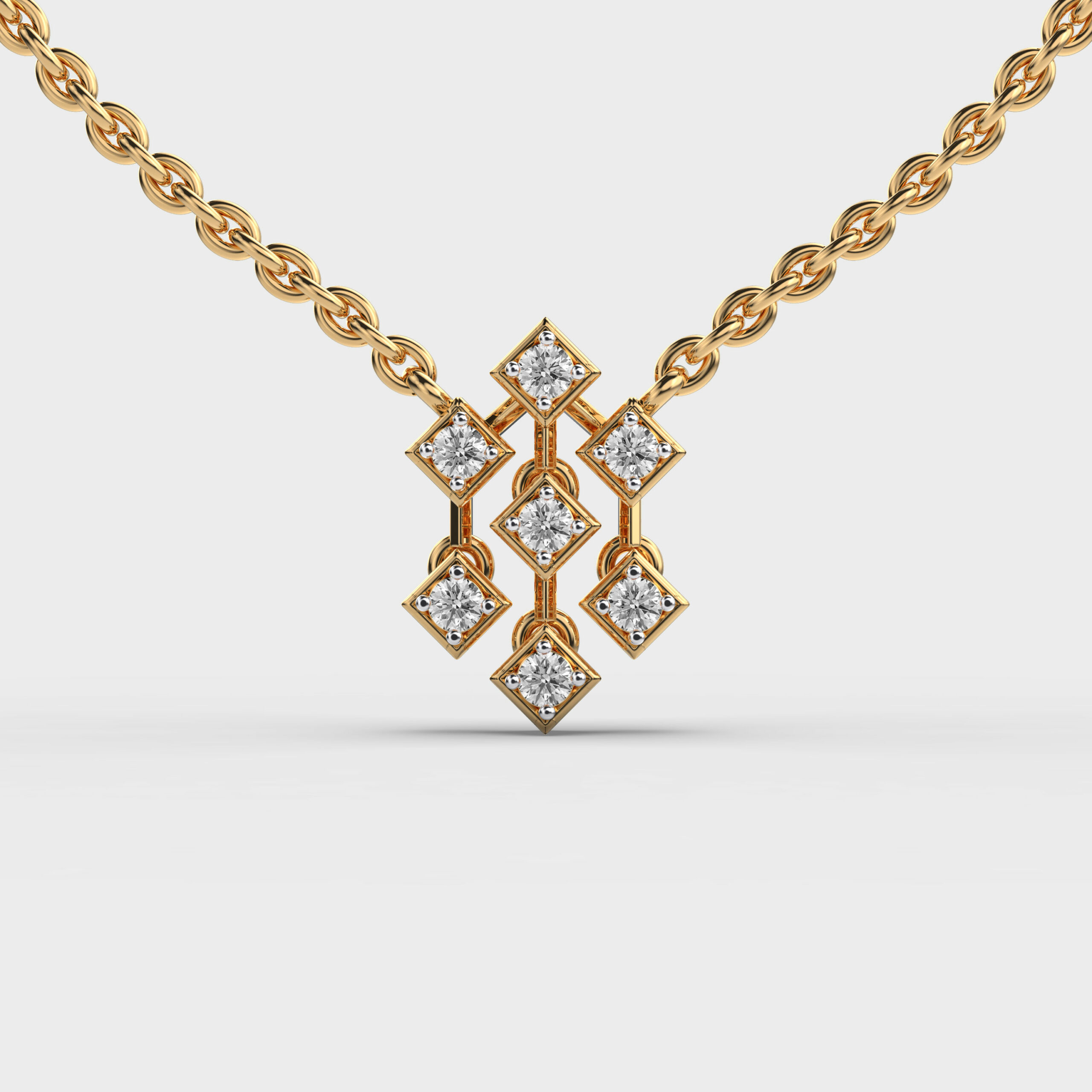 Fablecore Regal Diamond Pendant (With Chain)