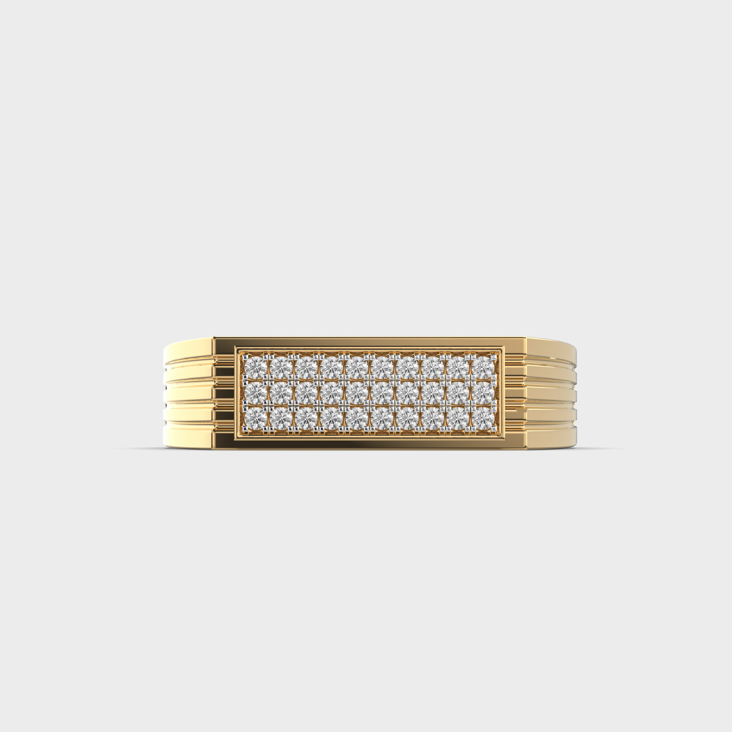 Echo Trace Men's Diamond Ring For Men