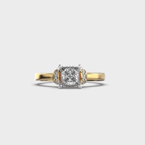 King's Throne Diamond Ring