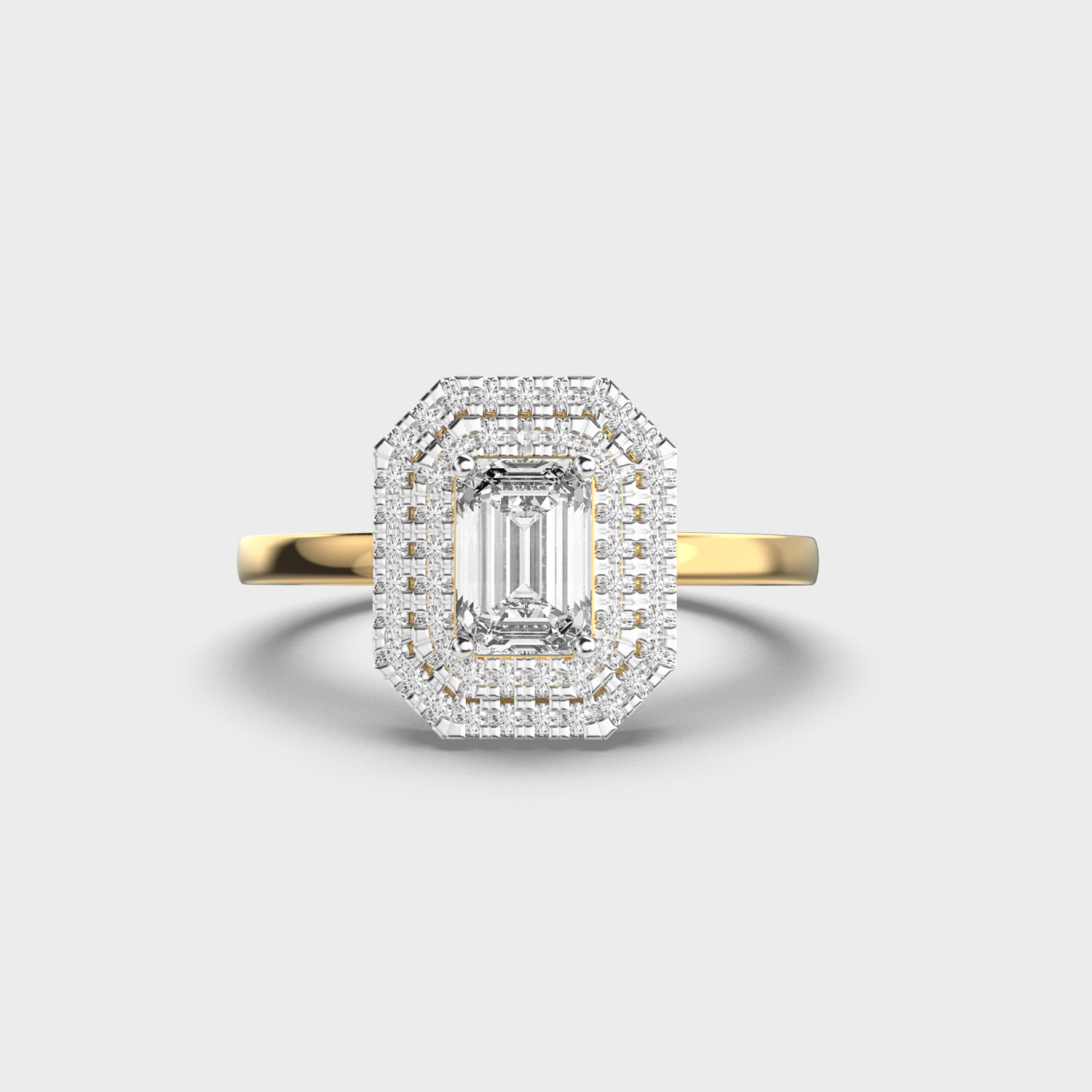 Regal Empress Impression Diamond Ring