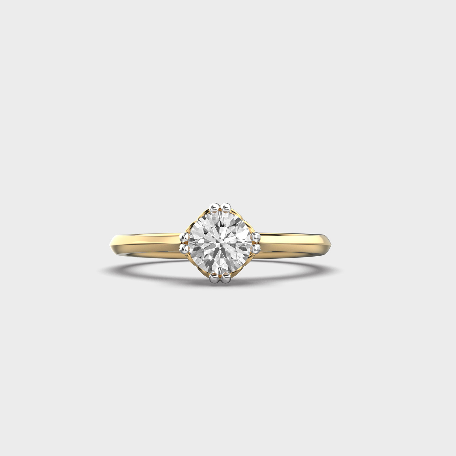 Modern In Every Essence Diamond Ring