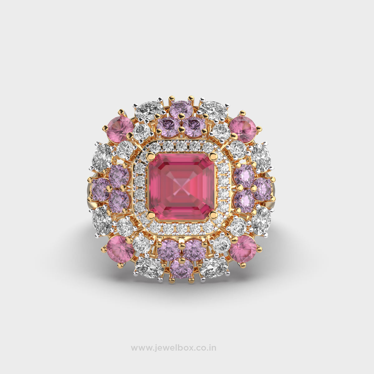 Princess Signet Legacy Diamond Ring