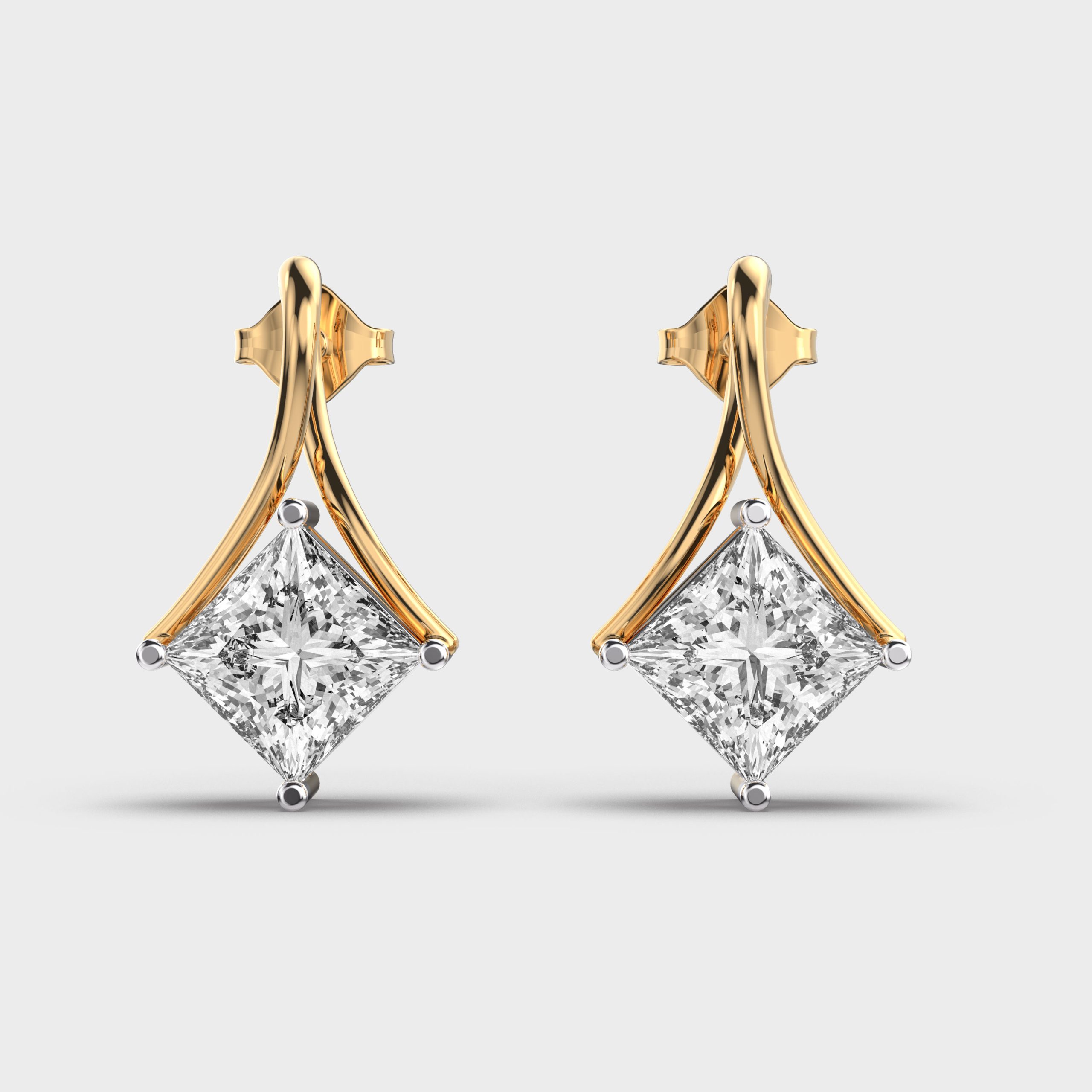 Twinkling Stars Of North Diamond Earrings