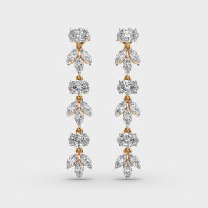 Gleam Cascade Diamond Earrings
