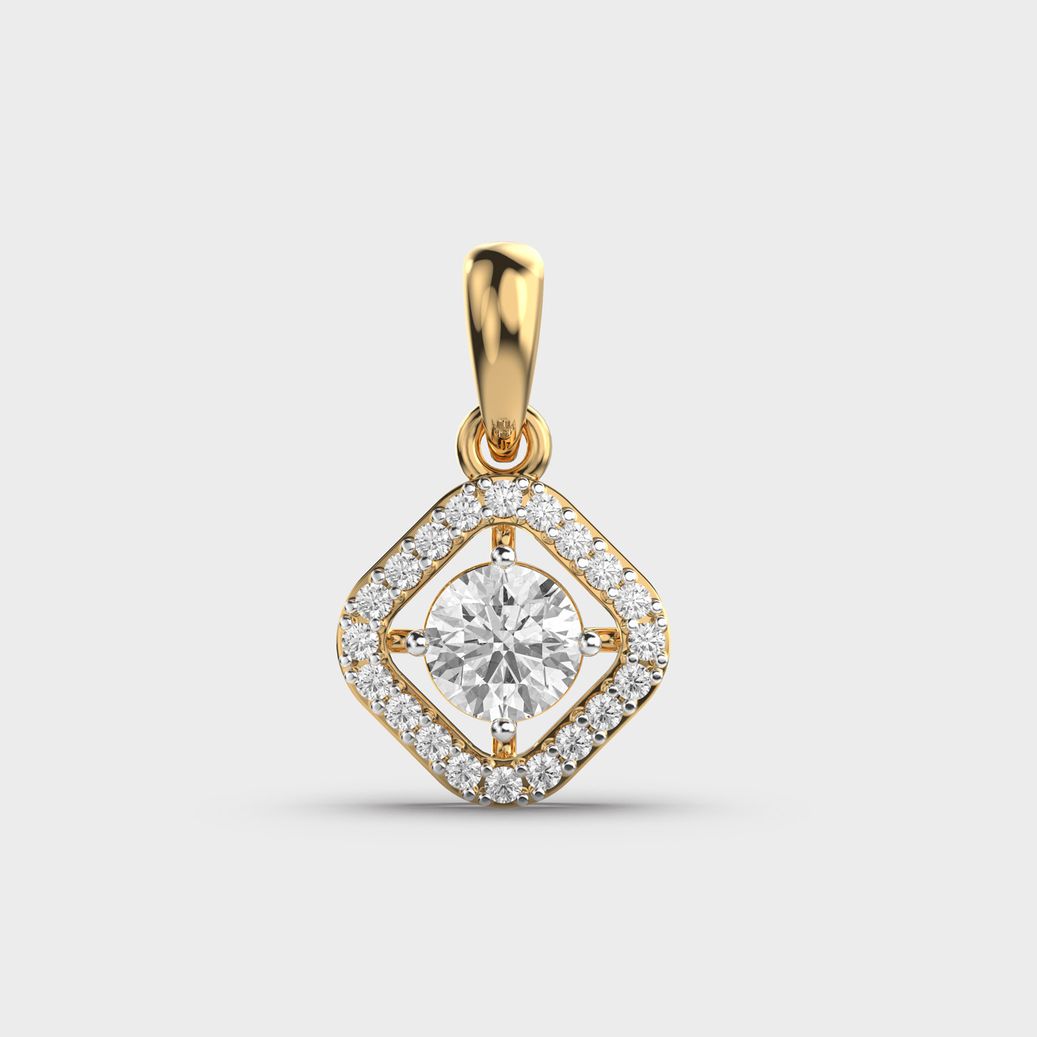Blushforge Diamond Pendant (Without Chain)
