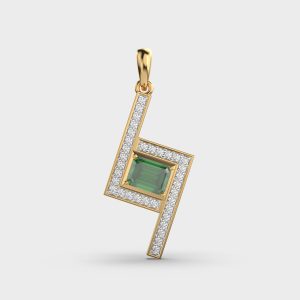 Be My Zigzag Diamond Pendant