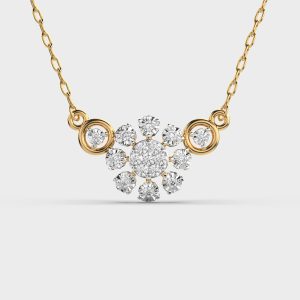 Blooming Elegance Diamond Pendant