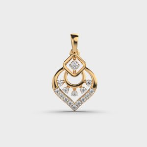 Festive Touch Diamond Pendant