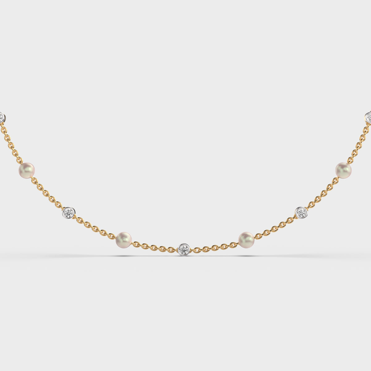 Queen Of Sea Pearl and Diamond Necklace