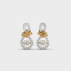 Wrapped in Love Diamond Earrings