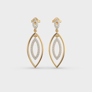 Enchanting Mystery Diamond Earrings