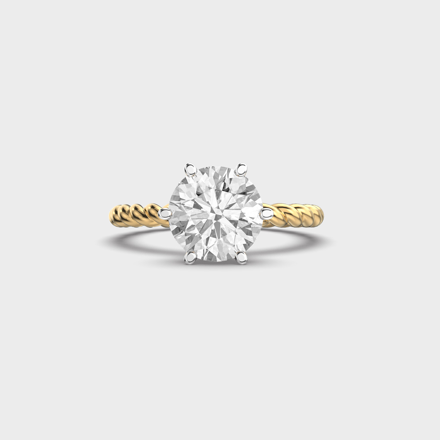 Twist And Turn Diamond Ring