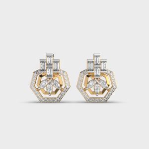 Charming Complexity Diamond Studs