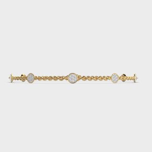 Refined Verge Diamond Bracelet