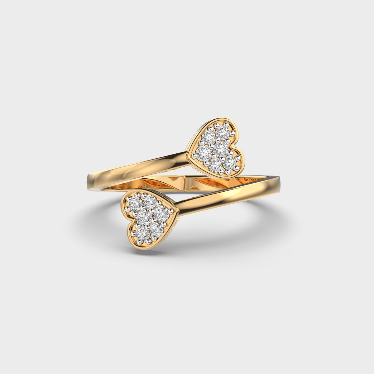 Piece of My Heart Diamond Ring