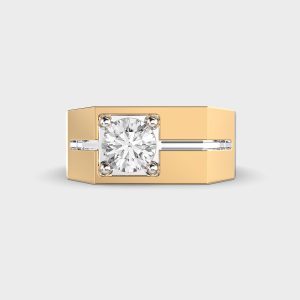 Chunky Diamond Band Ring