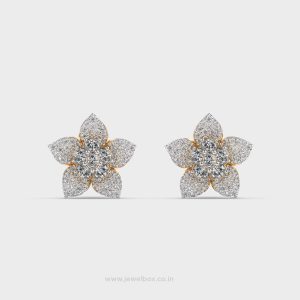Bloom Belle Floral Diamond Earrings
