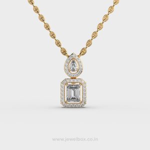 Aurora Loop Diamond Pendant