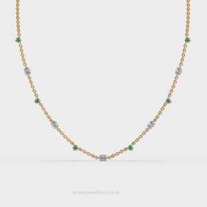 Solstice Cluster Diamond Necklace