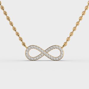 Infinity Diamond Pendant