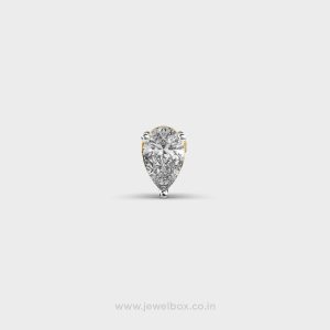 Pear Shaped Diamond Echo Stud