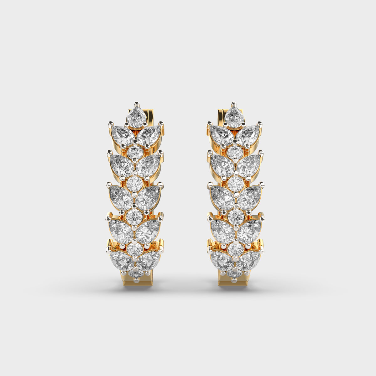 Bejewelled RatanMala Diamond Earrings