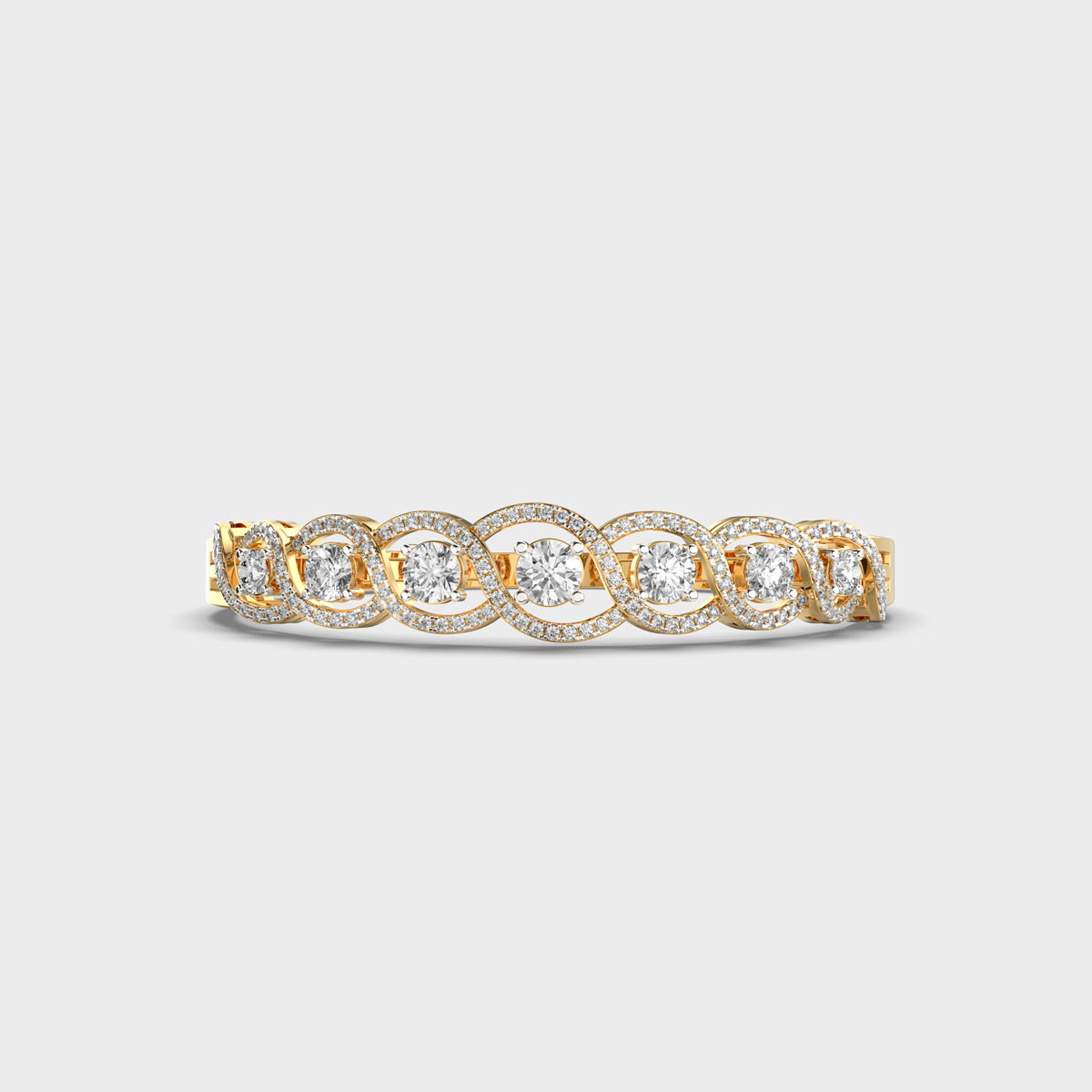 Glistening Hope Diamond Bracelet