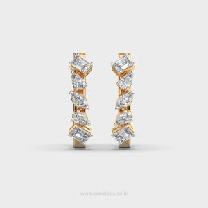 Symphony Spark Diamond Drop Earrings