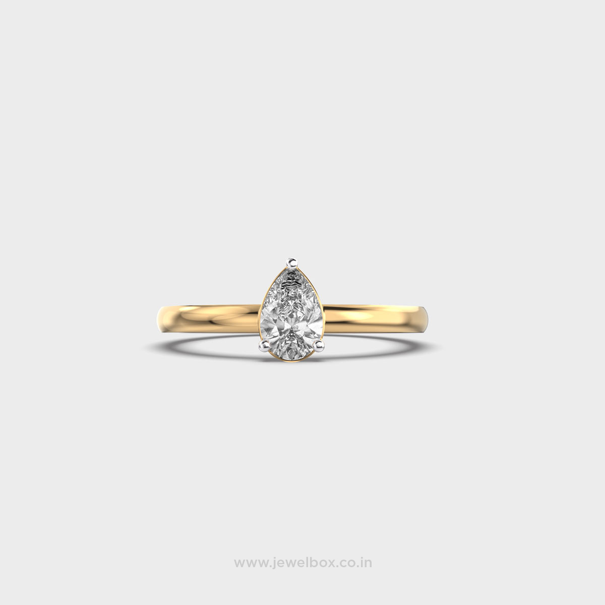 Selisse Florayne Drop Diamond Ring