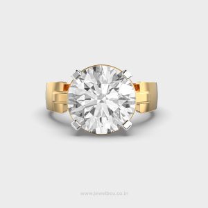 Rogue Radiance Solitaire Diamond Ring