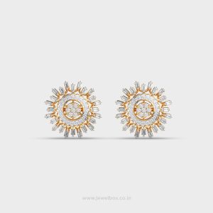 Sunlight Spark Diamond Encrusted Earstuds