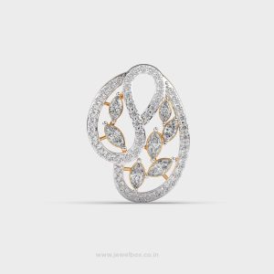 Solace Marquise Diamond Pendant without Chain