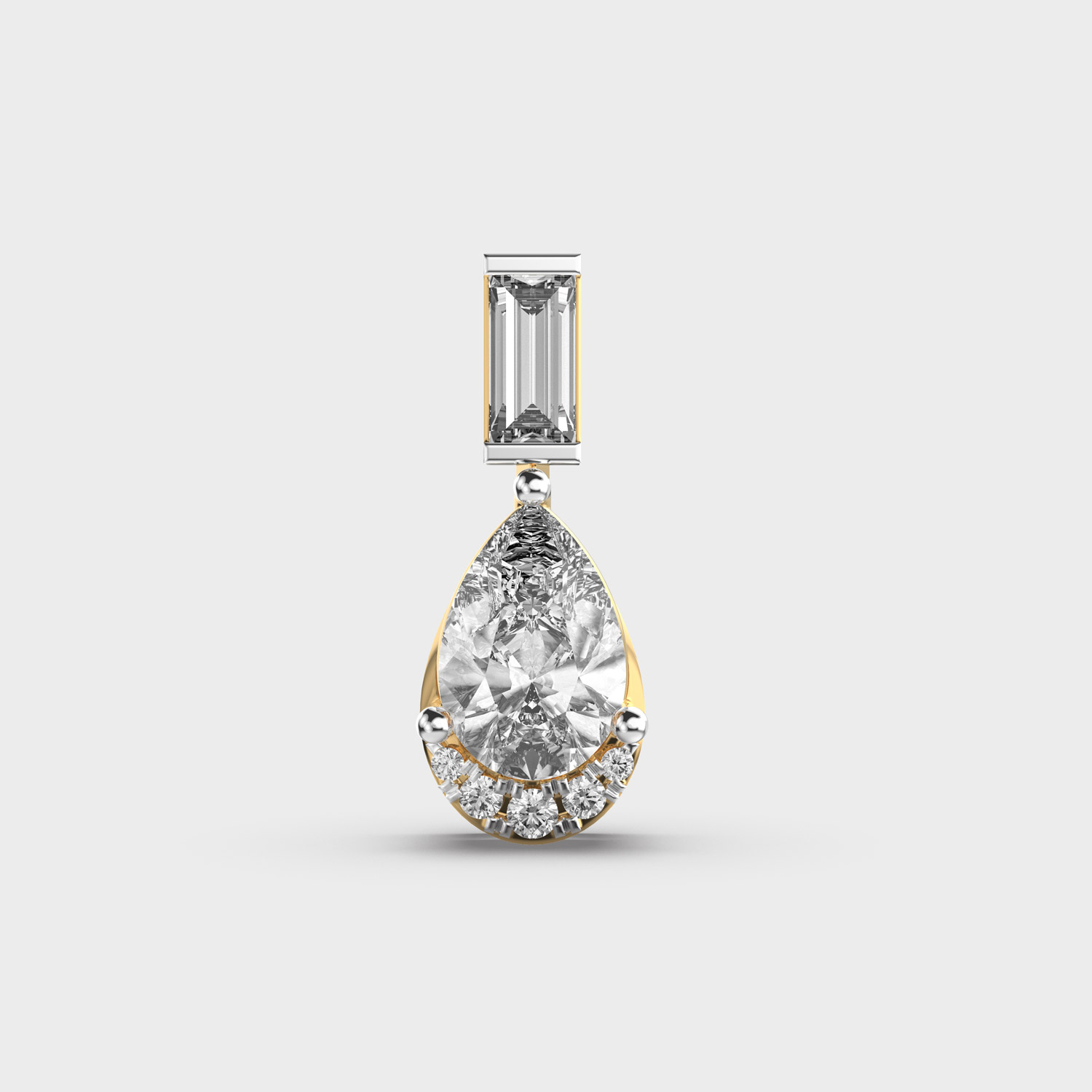 Glamorous Choice Diamond Pendant