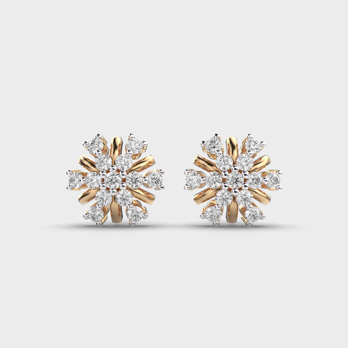 Serene Nature Diamond Studs