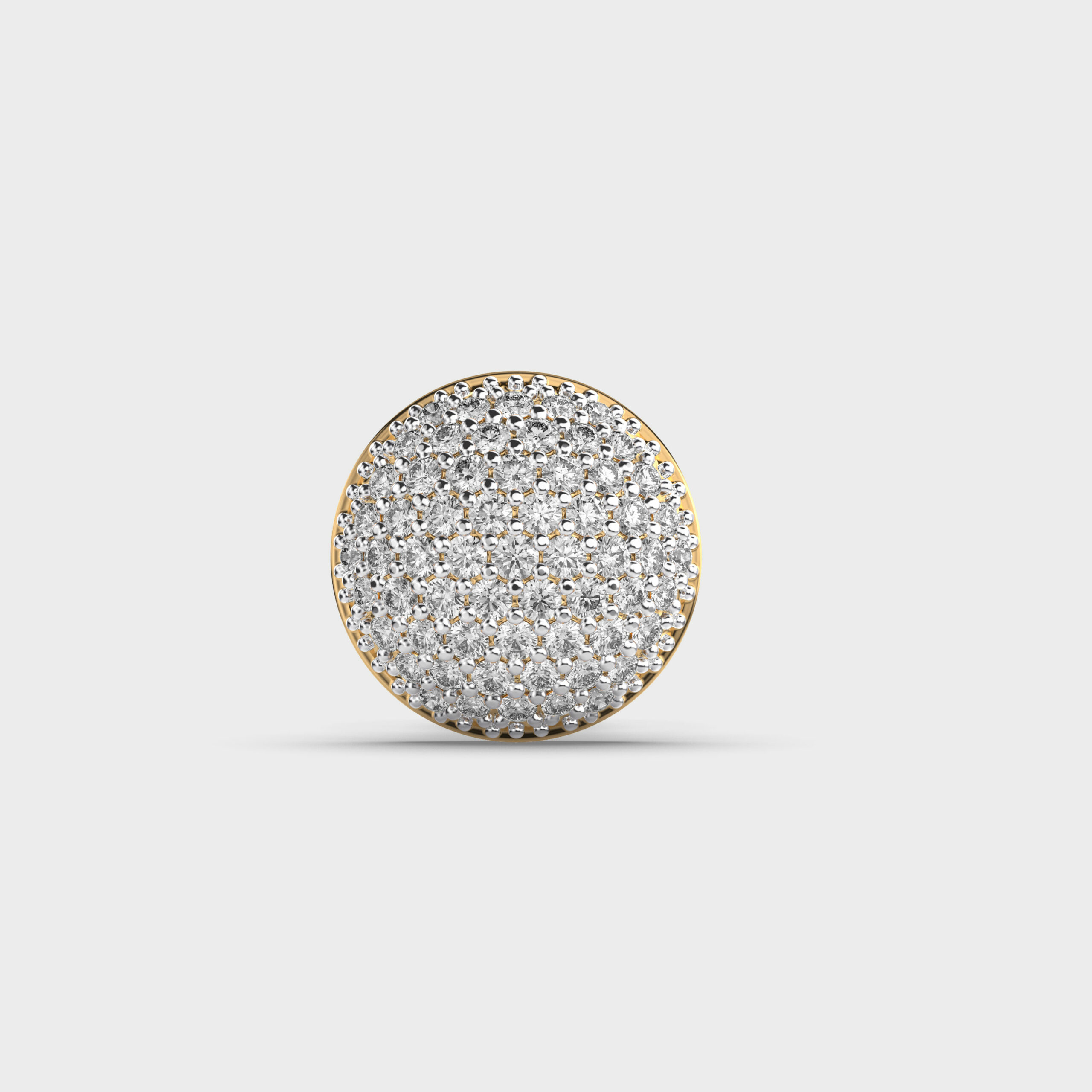 Disco Ball Men's Diamond Studs