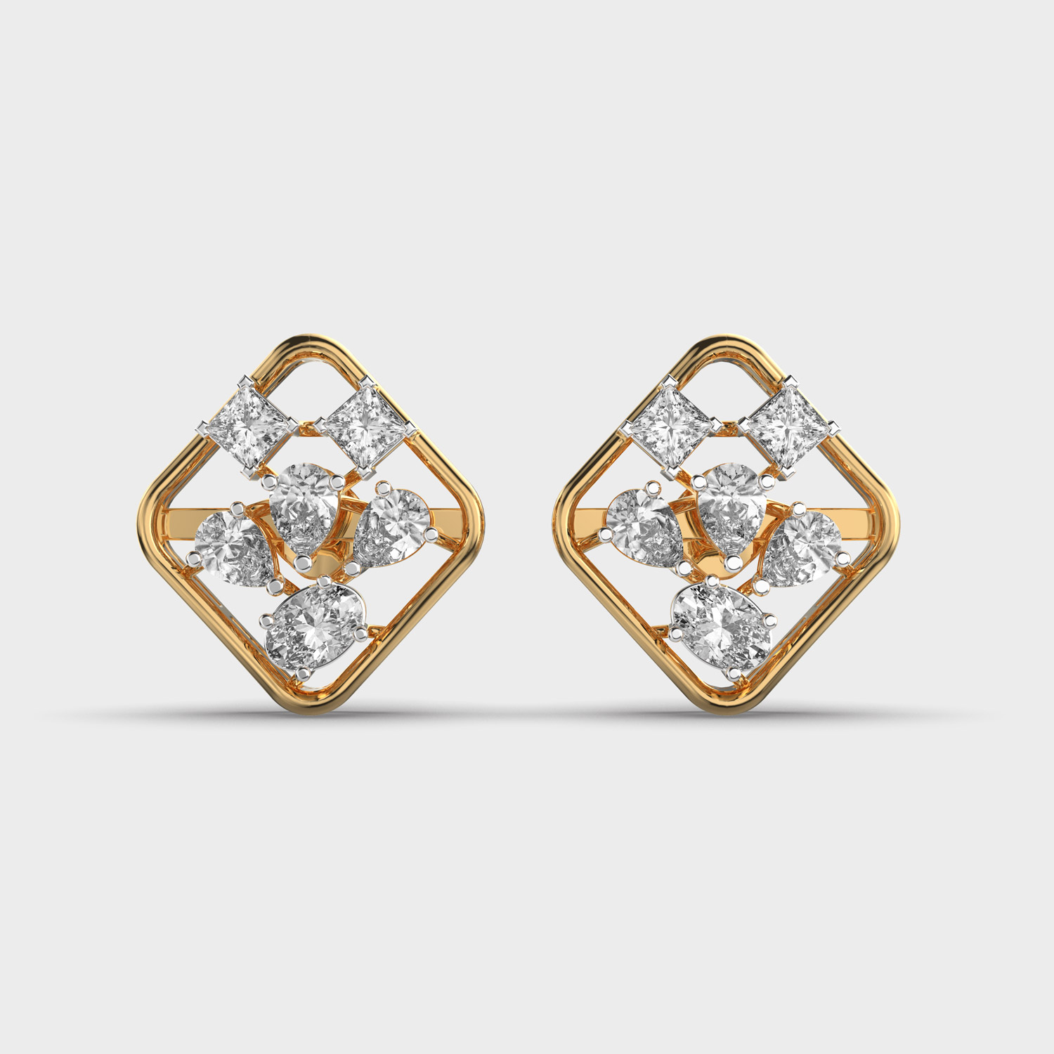 Stars Of Twilight Diamond Studs