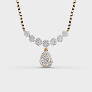 Elegant Diamond Mangalsutra Pendant