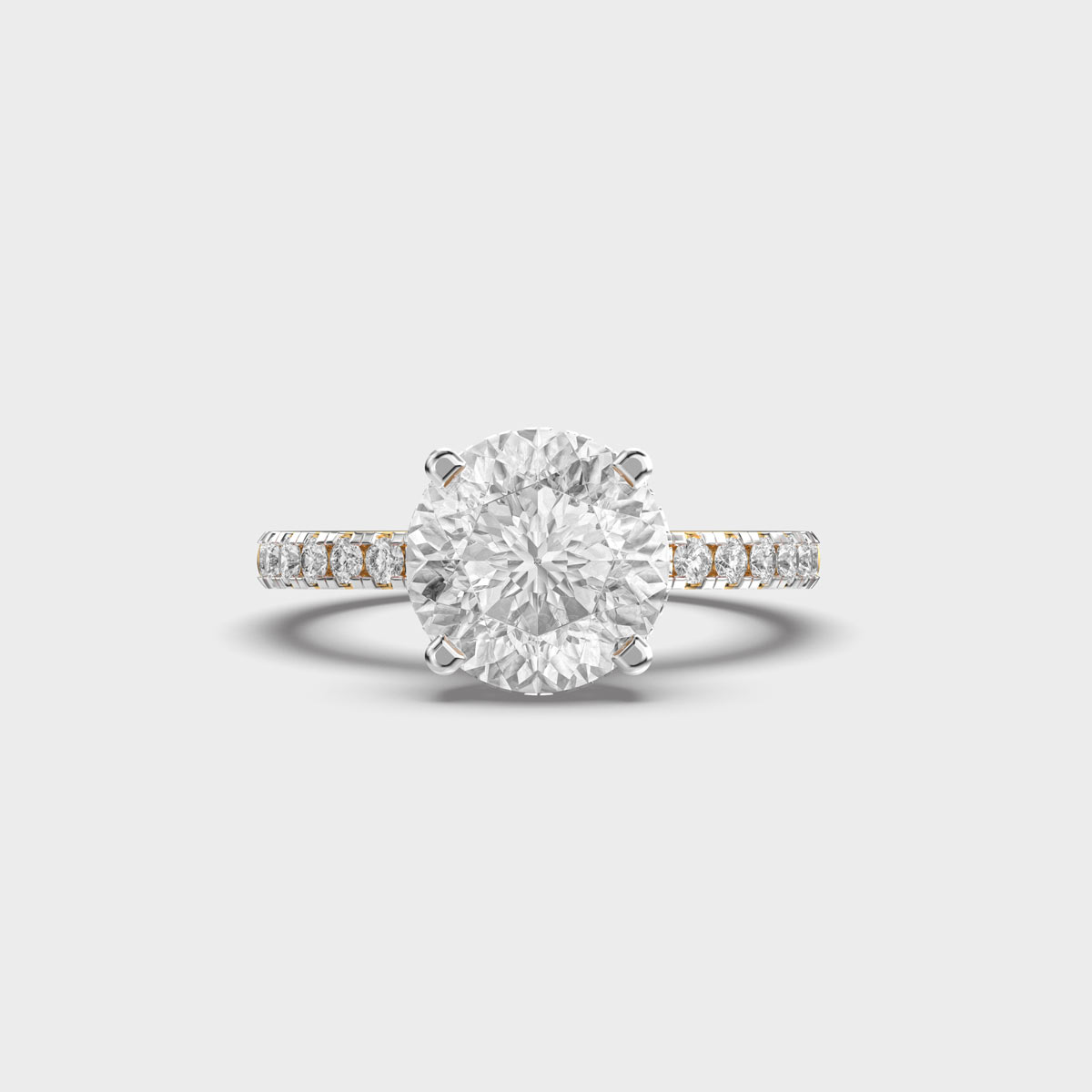 Pious Touch Padma Cut Diamond Ring