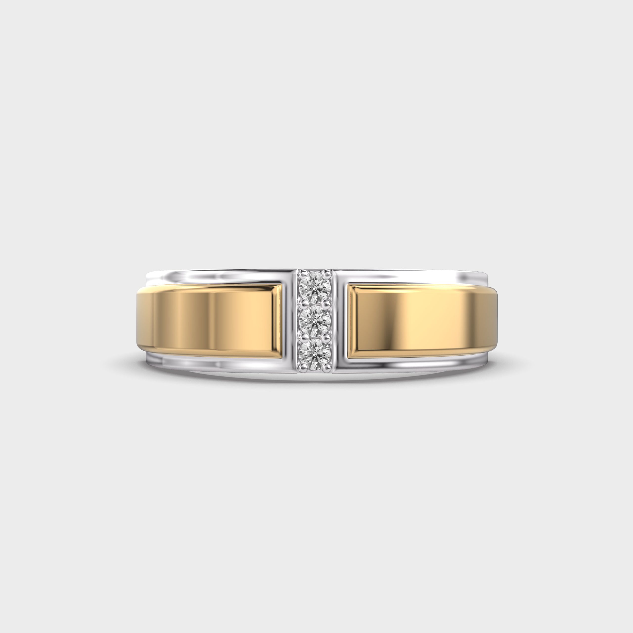 Quantum Glide Diamond Ring For Men