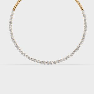 Romantic Aura Diamond Cluster Necklace