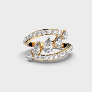 Eternal Embrace Statement Diamond Ring